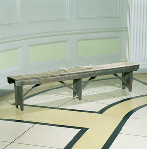 Iris, 1995 (silver & wood)