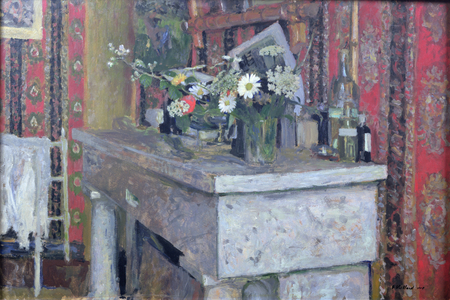 La Cheminee (The Mantlepiece), 1905 (oil on cardboard)