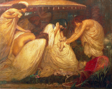 Finding of Moses, 1895 (oil on canvas)