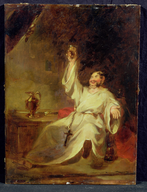 Friar Tuck, 1830 (oil on panel)