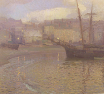 The Harbour, 1905 (oil on canvas)