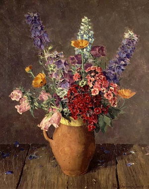 Flowers in a Jug