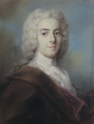 Portrait of Edward Walpole (d.1784) second son of Sir Robert Walpole (1676-1745) (pastel)