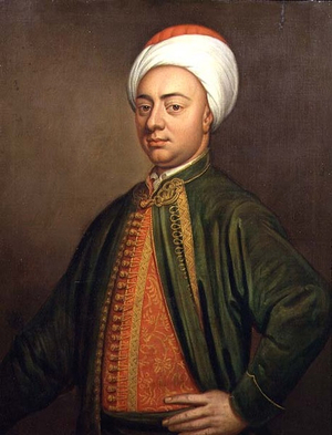 Portrait of a Gentleman in Turkish Dress (oil on canvas)