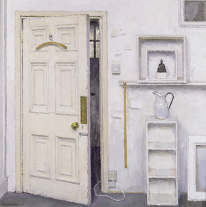 Meditation on a Door I, 2004 (oil on canvas)