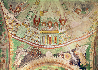 The Heavenly Jerusalem, c.1260-70 (fresco)