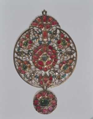 Brooch, Istanbul (gold, enamel & precious stones)