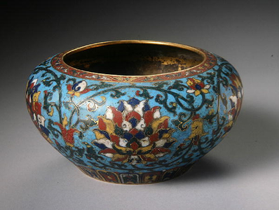 Beggar's Bowl (cloisonne enamel)