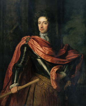 Portrait of William III (1650-1702) of Orange (oil on canvas)