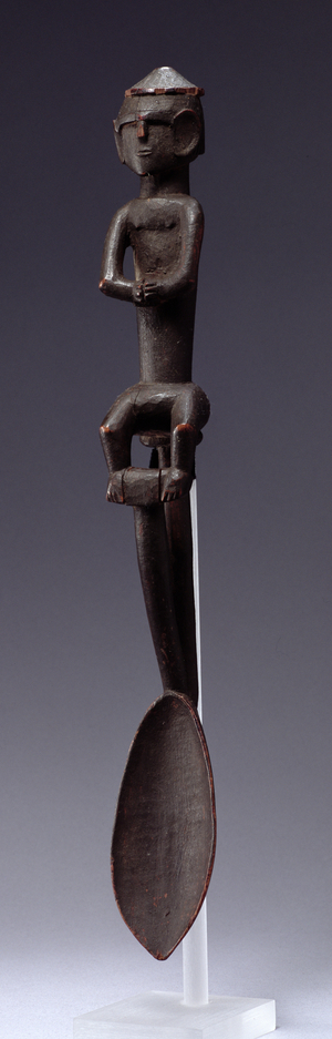 Spoon, Bijogo Culture, Bissagos Islands, Guinea-Bissau (wood)