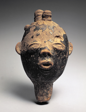Memory Head, Akan Culture, Ghana (terracotta)
