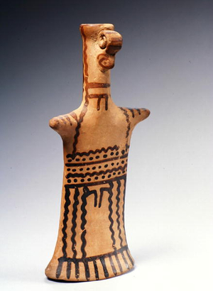 Boeotian 'papades' figure (terracotta)
