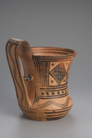 Tankard, Geometric Period (terracotta)