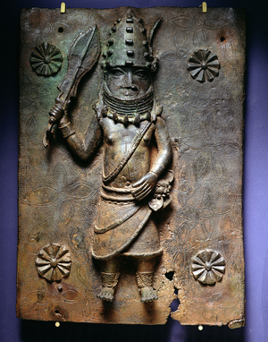 Benin Plaque, Nigeria (brass) (see also 199828 & 199829)