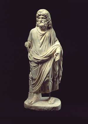 Statue of a deity (marble)