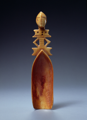 Nuna Spoon, from Burkina Faso (ivory)