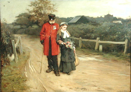 Going Home, 1877 (oil on canvas)
