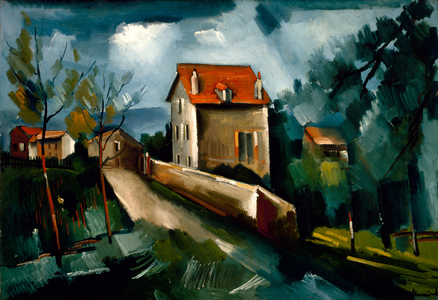 Landscape at Valmondois, c.1912 (oil on canvas)