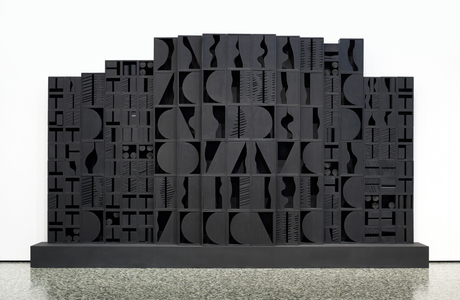 Mirror Image 1, 1969 (painted wood)