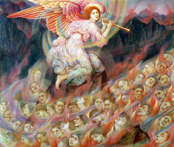 Angel of Death, 1897 (w/c on paper)
