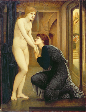 The Soul Attains, from the 'Pygmalion and the Image' series, 1870 (oil on canvas)