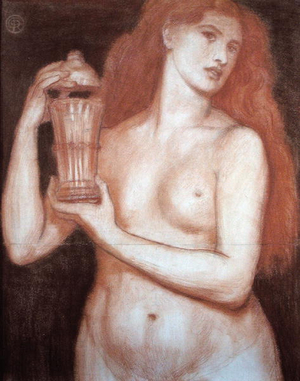 Pandora (chalk on paper)