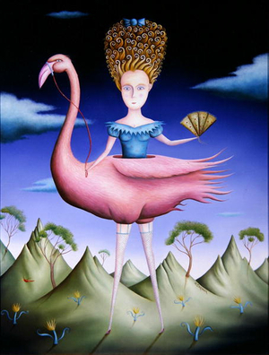 Paradisiac, 2005 (oil on canvas)