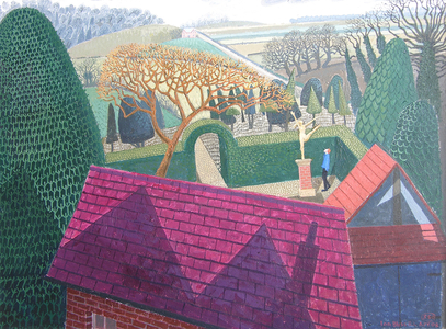 A Melancholy Man, 2008 (acrylic)