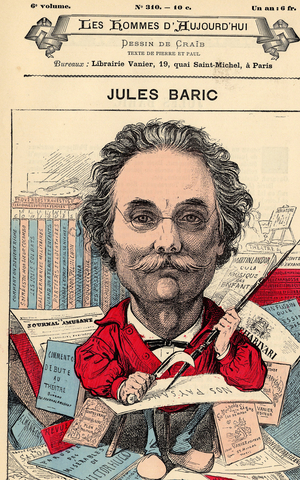 Cover of Les Hommes d'aujourd'hui, number 310: Jules Baric (print)