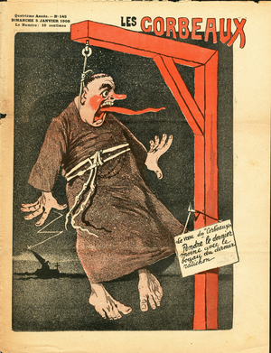 Cover of “Les Corbeaux (Paris)”, 1908 (print)