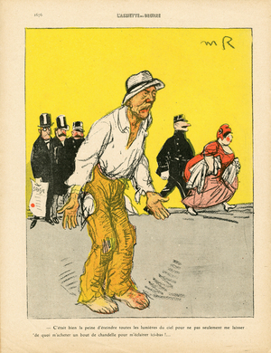 L' Assiette au Beurre, number 468, Satirique en couleurs, 1910_3_19: Social, Misere - Marianne -