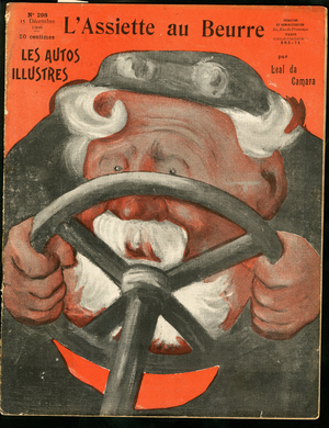 Cover of 'L'Assiette au Beurre', number 298, Satirique en Colours, 1906_12_15