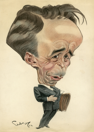 Satirical in Colors: Identify - Illustration by Raoul Cabrol (1895-1956)