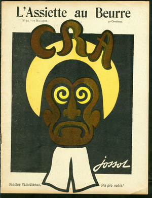 Cover of 'L'Assiette au Beurre', number 59, Satirical in Colours, 1902_5_17