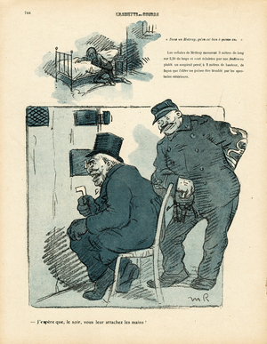 L' Assiette au Beurre, number 411, Satirique en couleurs, 1909_2_13: Childhood, Prisons, Mettray, Abuse, Punishment sevices -