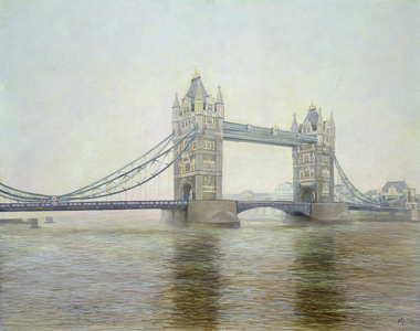 Tower Bridge, 1993 (w/c on paper)
