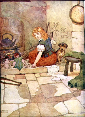 Little Polly Flinders from 'My Nursery Story Book', pub. by Blackie & Son (book illustration)