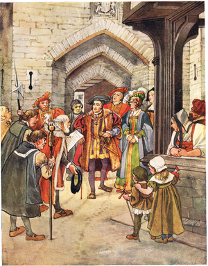 I am the Duke of Norfolk, illustration from 'A Picture Song Book', 1910 (colour litho)