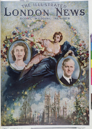Front Cover of November 1947, Royal Wedding Issue