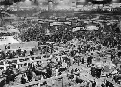 Smithfield Market, 1957 (b/w photo)