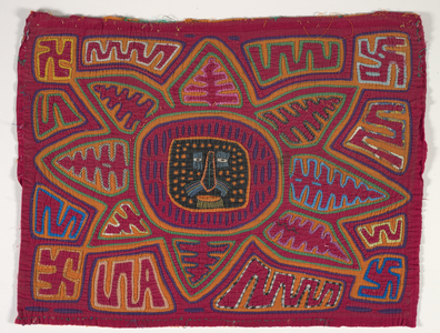 Shirt Panel (mola), c.1950 (appliqued cotton)