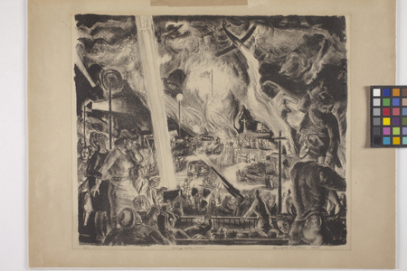 Army War Show, 1943 (litho)