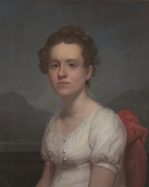 Portrait of Helen Miller, Mrs Charles G. McLean, c.1806 (oil on canvas)