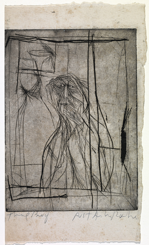 The Perfect Gypsy, c.1952 (etching)