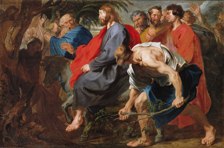 Entry of Christ into Jerusalem, c.1617 (oil on canvas)