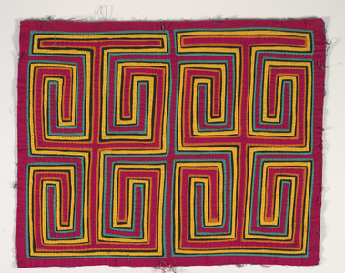 Shirt Panel (mola), c.1950 (appliqued cotton)