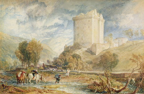 Borthwick Castle, 1818 (w/c on white wove paper)