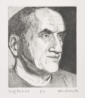 Self Portrait, 1999 (etching & aquatint)
