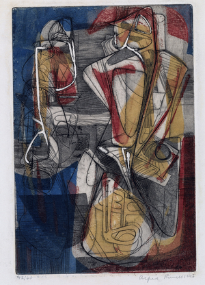 Untitled, 1946 (colour engraving)