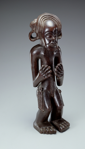 Figure of a Chokwe Chief, c.1850-1900 (wood)